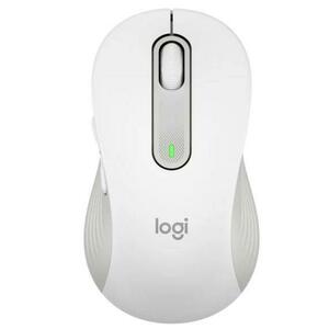 Mouse Wireless Logitech Signature M650 Left, USB, 4000 dpi, recomandat pentru mana stanga (Alb) imagine