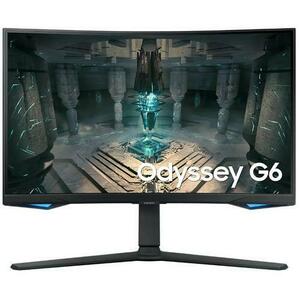 Monitor Gaming VA LED Samsung Odyssey G6 27inch LS27BG650EUXEN, QHD (2560 x 1440), HDMI, DisplayPort, AMD FreeSync, Ecran Curbat, Pivot, Boxe, 240 Hz, 1 ms (Negru) imagine