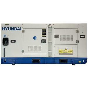 Generator Curent Electric Hyundai DHY50L, 44000 W, Diesel, Pornire Electrica, Trifazat (Alb) imagine