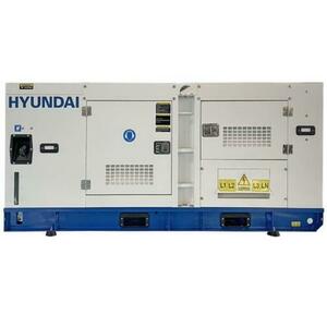 Generator Curent Electric Hyundai DHY70L, 62000 W, Diesel, Pornire Electrica, Trifazat (Alb) imagine