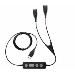 Cablu Jabra Link 265, 2 x QD - USB (Negru) imagine