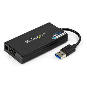 Adaptor StarTech USB32HD4K, USB 3.0, HDMI, 4K/30Hz (Negru) imagine
