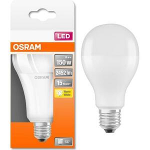 Bec LED Osram LED STAR FR A150 E27, 19W (150W), 2452 lm, lumina calda (2700K), clasa energetica E imagine