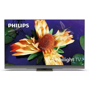 Televizor OLED Philips 165 cm (65inch) 65OLED907/12, Ultra HD 4K, Smart TV, Ambilight pe 3 laturi, WiFi, CI+ imagine