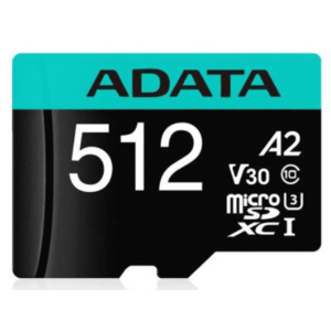 Card de memorie ADATA Premier, MicroSDXC, 512GB, UHS-I, Class 10, U3 + Adaptor microSD imagine