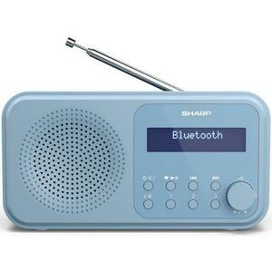 Radio portabil digital Sharp Tokyo, DAB+, FM RDS, Bluetooth, Albastru imagine