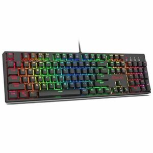 Tastatura Gaming Mecanica Redragon Surara, iluminare RGB, USB (Negru) imagine