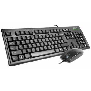 Kit Tastatura si Mouse A4Tech KM-72620D-USB, USB (Negru) imagine
