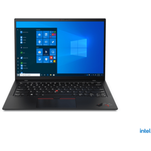 Ultrabook Lenovo ThinkPad X1 Carbon 9th Gen, Intel Core i7-1165G7, 14, 16GB, SSD 512GB, Intel Iris Xe Graphics, Win10Pro, Black imagine