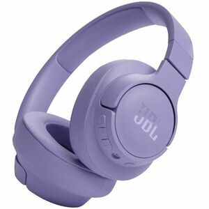 Casti audio wireless over-ear JBL Tune 720BT, JBL Pure Bass Sound, Bluetooth 5.3, Conexiune multi-point, Asistent vocal, Violet imagine
