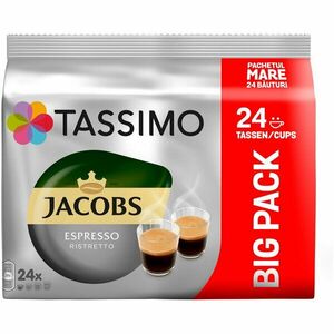 Capsule cafea, Jacobs Tassimo Espresso Ristretto, 24 bauturi x 50 ml, 24 capsule imagine