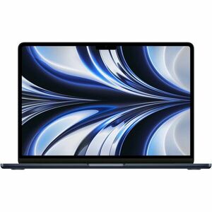 Laptop Apple MacBook Air 13-inch cu procesor Apple M2, 8 nuclee CPU si 10 nuclee GPU, 16 GB, 1TB SSD, Midnight, INT KB imagine