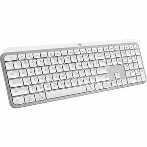 Tastatura wireless Logitech MX Keys S, Iluminare, 2.4GHz&Bluetooth, USB-C, US INTL layout, Pale Grey imagine