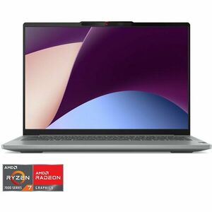 Laptop Lenovo IdeaPad Pro 5 14APH8 cu procesor AMD Ryzen™ 7 7840HS pana la 5.10 GHz, 14, 2.8K, IPS, 16GB, 1TB SSD, AMD Radeon™ 780M Graphics, No OS, Arctic Grey imagine