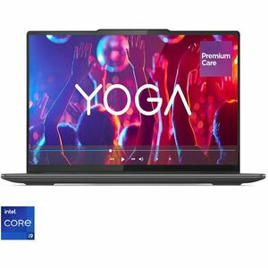 Ultrabook Lenovo 14.5'' Yoga Pro 9 14IRP8, 3K Mini LED 165Hz Touch, Procesor Intel® Core™ i9-13905H (24M Cache, up to 5.40 GHz), 64GB DDR5X, 1TB SSD, GeForce RTX 4070 8GB, Win 11 Pro, Storm Grey, 3Yr Onsite Premium Care imagine