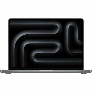 Laptop Apple MacBook Pro 14 cu procesor Apple M3, 8 nuclee CPU si 10 nuclee GPU, 8GB, 512GB SSD, Space Grey imagine