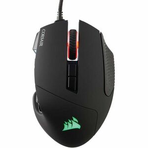 Mouse gaming Corsair Scimitar Elite, Iluminare RGB, Negru imagine
