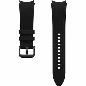 Curea smartwatch Samsung Hybrid Eco-Leather Band pentru Galaxy Watch6, (M/L), Black imagine