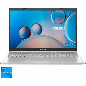 Laptop X515 A516KA cu procesor Intel® Celeron® N4500 pana la 2.80 GHz, 15.6, Full HD, 8GB, 512GB SSD, Intel® UHD Graphics, No OS, Transparent Silver imagine