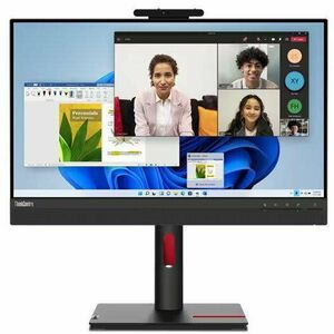 Monitor LED ThinkCentre Tiny-In-One 24 Gen 5 Touchscreen 23.8 inch FHD IPS 4 ms 60 Hz KVM Webcam imagine