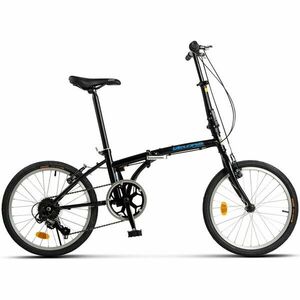Bicicleta pliabila Velors Advantage V2052A 20, negru/albastru imagine