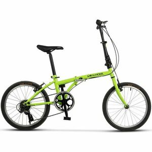 Bicicleta pliabila Velors Advantage V2052A 20, verde/negru imagine