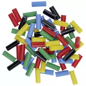 Set 70 baghete pentru lipit Bosch GLUEY Sticks Colour Mix, 7 mm diametru, 20 mm lungime imagine