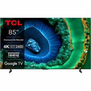 Televizor TCL MiniLed 85C955, 214 cm, Smart Google TV, 4K Ultra HD, 100hz, Clasa F imagine
