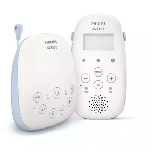 Monitor audio PHILIPS AVENT Baby DECT SCD715/52, alb-albastru imagine