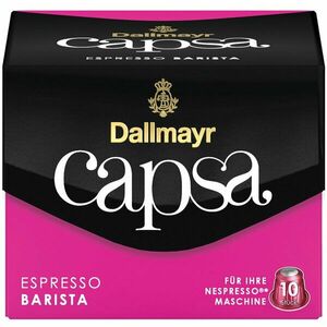 Capsule Cafea Dallmayr Capsa Espresso Barista, compatibil Nespresso, 10 capsule, 56 gr. imagine