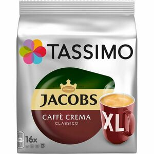 Capsule cafea, Jacobs Tassimo Café Crema XL, 16 bauturi x 215 ml, 16 capsule imagine