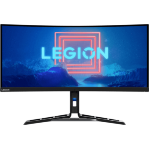 Monitor LED Lenovo Gaming Legion Y34wz-30 Curbat 34 inch UWQHD VA 1 ms 180 Hz USB-C KVM HDR FreeSync Premium Pro imagine