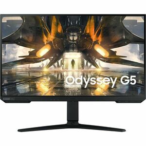 Monitor LED Samsung Gaming Odyssey G5 LS27AG520PPXEN 27 inch QHD IPS 1 ms 165 Hz HDR G-Sync Compatible & FreeSync Premium imagine