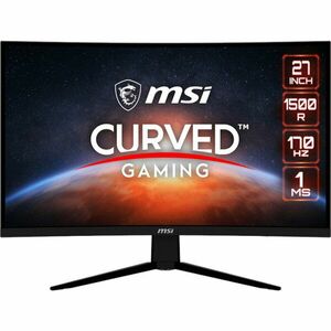 Monitor LED MSI Gaming G273CQ Curbat 27 inch QHD VA 1 ms 170 Hz HDR imagine