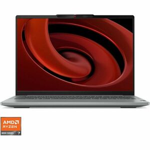 Laptop Lenovo IdeaPad Pro 5 14AHP9 cu procesor AMD Ryzen™ 7 8845HS pana la 5.1 GHz, 14, 2.8K, OLED, 120Hz, 16GB LPDDR5x, 512GB SSD, AMD Radeon™ 780M Graphics, No OS, Arctic Grey imagine