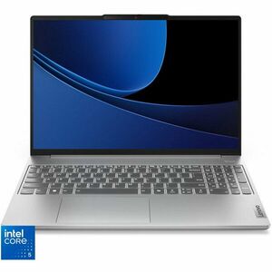 Laptop Lenovo IdeaPad Slim 5 15IRU9 cu procesor Intel® Core™ 5 120U pana la 5.0 GHz, 15.3, WUXGA, IPS, 60Hz, 32GB LPDDR5x, 1TB SSD, Intel® Graphics, No OS, Cloud Grey imagine