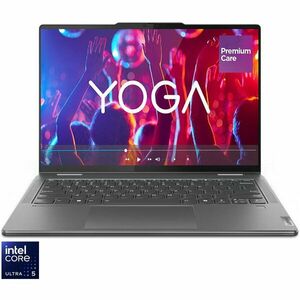 Laptop Lenovo Yoga 7 2-in-1 14IML9 cu procesor Intel® Core™ Ultra 5 125H pana la 4.5GHz, 14, WUXGA, OLED, 60Hz, Touch, 16GB LPDDR5x, 512GB SSD, Intel® Arc™ Graphics, Windows® 11 Home, Storm Grey imagine