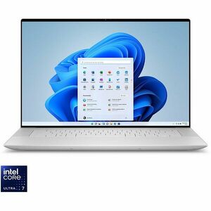 Laptop Dell XPS 9640 cu procesor Intel® Core™ Ultra 7 155H pana la 4.8GHz, 16.3, OLED, UHD+, Touch, 32GB LPDDR5X, 1TB SSD, NVIDIA® Geforce RTX™ 4060 with 8GB GDDR6, Windows 11 Pro, Silver imagine