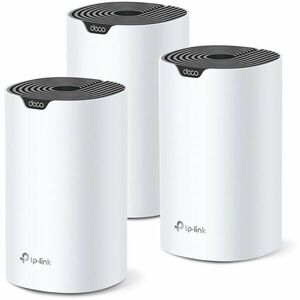 Sistem Mesh Wi-Fi TP-Link Deco S7(3-pack), AC1900, Dual-Band, 3x3 MU-MIMO, cu acoperire completa pentru casa imagine