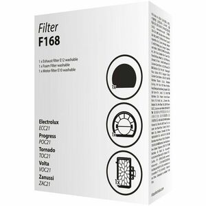 Set 3 filtre Electrolux F168 pentru aspiratoare fara sac din gama Ease C2 imagine