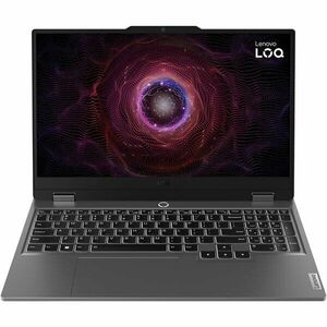 Laptop Lenovo Gaming LOQ 15AHP9 cu procesor AMD Ryzen™ 7 8845HS pana la 5.1GHz, 15.6, Full HD, IPS, 144Hz, 16GB DDR5, 512GB SSD, NVIDIA® GeForce RTX™ 4050 6GB GDDR6, No OS, Luna Grey imagine