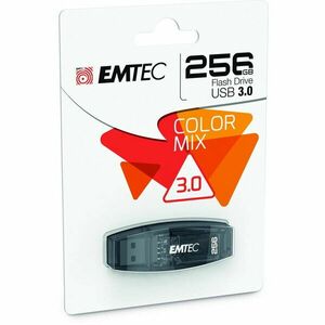Memorie USB EMTEC 256GB, USB 3.0, Negru imagine