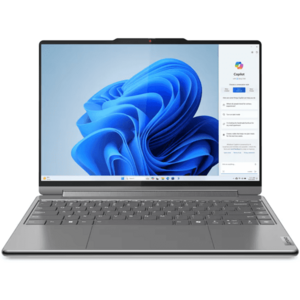 Ultrabook Lenovo 14'' Yoga 9 2-in-1 14IMH9, 4K OLED Touch, Procesor Intel® Core™ Ultra 7 155H (24M Cache, up to 4.80 GHz), 32GB DDR5X, 1TB SSD, Intel Arc, Win 11 Pro, Luna Grey, 3Yr Onsite Premium Care imagine