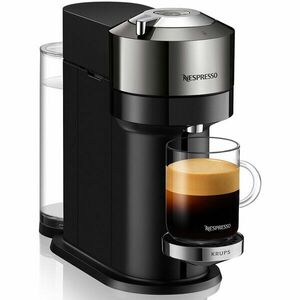 Espressor Nespresso Krups Vertuo Next Deluxe XN910C10, 1500W, Centrifusion™, Conectare la telefon, 1.1L, dark chrome + set capsule degustare imagine