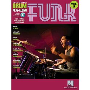Hal Leonard Funk Drums Partituri imagine