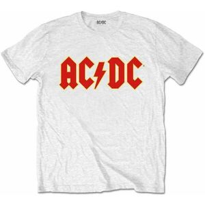 AC/DC Tricou Logo Bărbaţi White 9 - 10 ani imagine