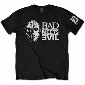 Bad Meets Evil Tricou Masks Black 2XL imagine