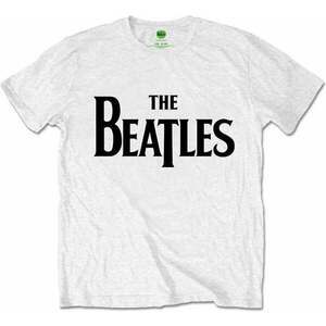 The Beatles Tricou Drop T Logo Bărbaţi White 9 - 10 ani imagine