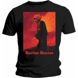 Marilyn Manson Tricou Mad Monk Unisex Black L imagine