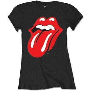 The Rolling Stones Tricou Classic Tongue Femei Black M imagine